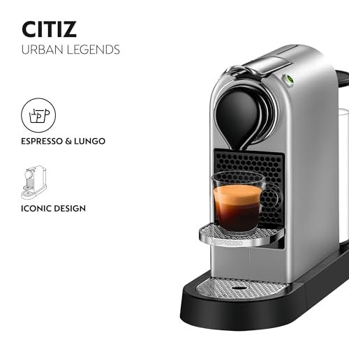 Nespresso KRUPS Citiz XN741B40 Pod Coffee Machine – Silver - Image 11