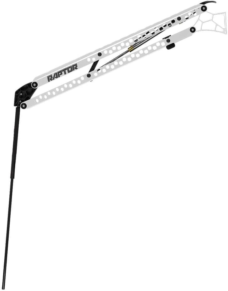 Minn Kota 1810631 Raptor 10 ft Active Hydraulic Shallow Water Anchor, White - Image 2