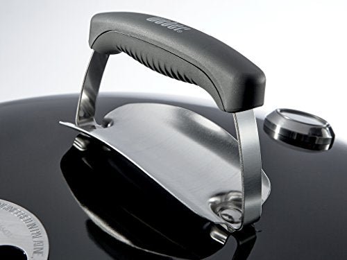 Weber Original Kettle Premium Charcoal Grill – 22-Inch Black BBQ with Hinged Cooking Grate, One-Touch Cleaning System, Heat Retention Lid, and Built-In Thermometer - Image 13