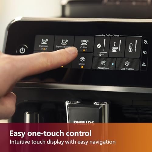 Philips 2200 Series EP2220/10 – Fully Automatic Espresso Machine with Pannarello Frother, Ceramic Grinder & AquaClean Filter (Matte Black) - Image 37