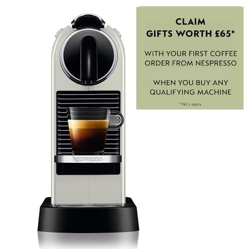 Nespresso CitiZ & Milk EN267.WAE – 19-Bar Capsule Espresso & Cappuccino Maker with Built-In Aeroccino3, 2 Cup Sizes, Welcome Set (White) - Image 14