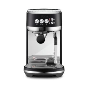 Sage Bambino Plus – Compact ThermoJet Espresso Machine with Auto Milk Frother, Black Truffle