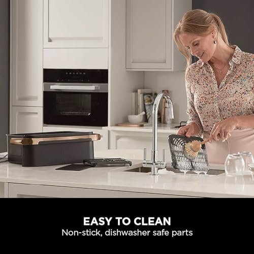 Ninja AF300UK Dual Zone Air Fryer - 7.6L, 2 Drawers, 6-in-1 Cooking, Energy Efficient, Oil-Free, Non-Stick, Dishwasher Safe, Black/Silver - Image 72