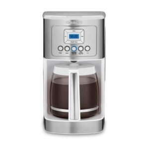 Cuisinart DCC-3200P1 14-Cup Programmable Coffee Maker – Stainless Steel Drip Machine with Brew Strength Control, Glass Carafe, 1–4 Cup Setting & Auto Shut-Off