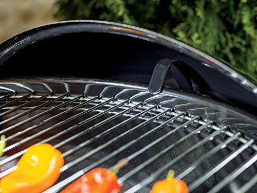 Weber Original Kettle Premium Charcoal Grill – 22-Inch Black BBQ with Hinged Cooking Grate, One-Touch Cleaning System, Heat Retention Lid, and Built-In Thermometer - Image 45