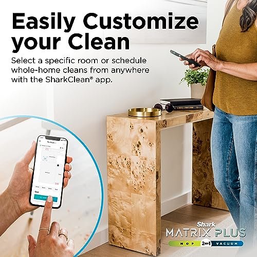 Shark Matrix Plus 2-in-1 Robot Vacuum & Mop with Sonic Mopping, Matrix Clean Navigation, Self-Empty HEPA Base, Precision Mapping, CleanEdge Technology, Pet Hair Removal, WiFi/App Control, RV2610WA - Image 21