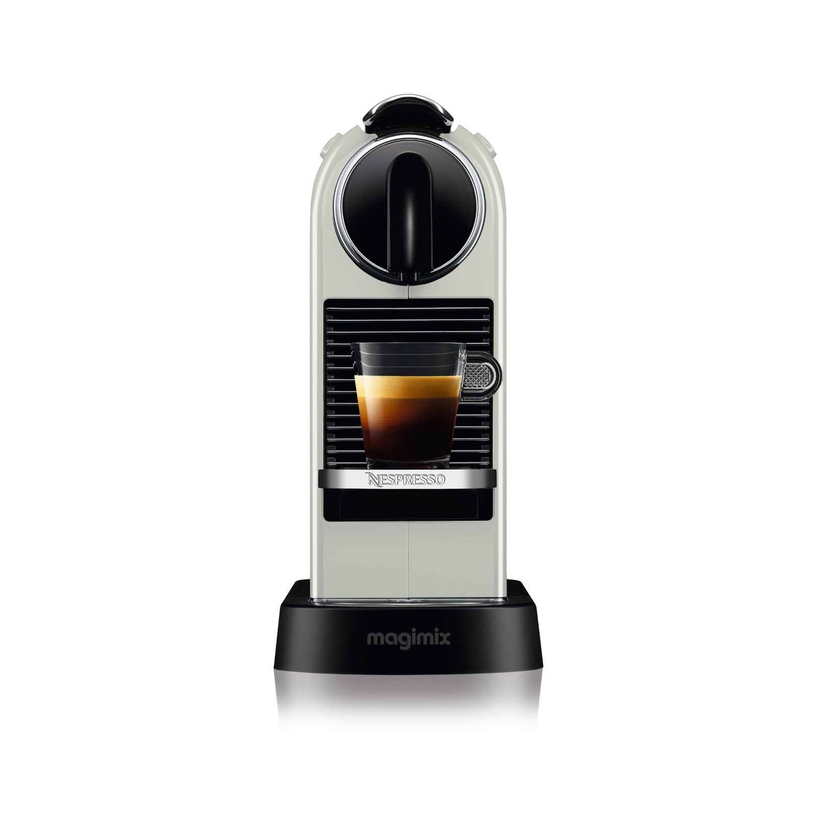 Nespresso CitiZ & Milk EN267.WAE – 19-Bar Capsule Espresso & Cappuccino Maker with Built-In Aeroccino3, 2 Cup Sizes, Welcome Set (White) - Image 2