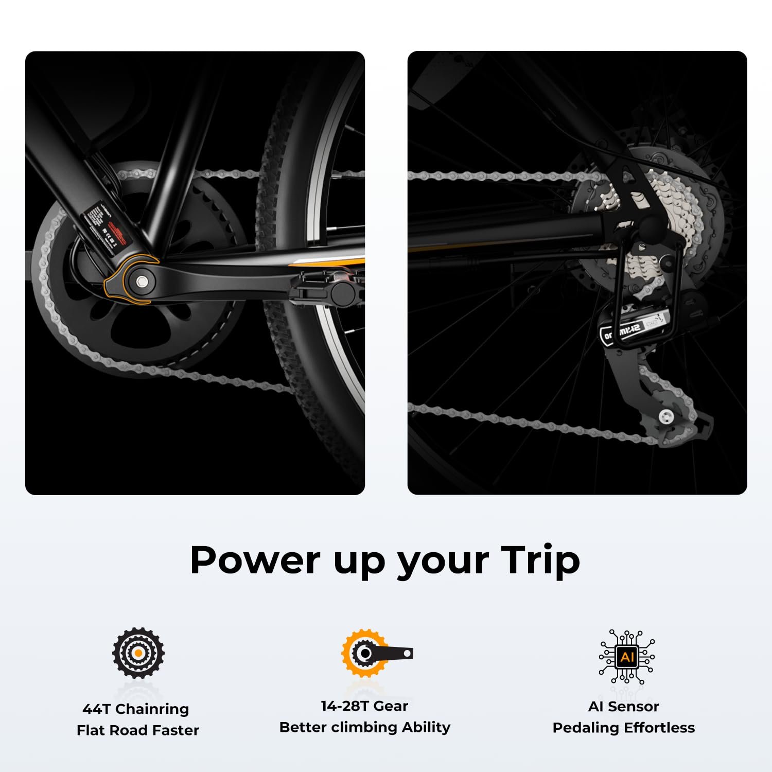 Jasion EB5 26″ / 66 cm Electric Bike – 350 W Motor, Removable 36 V Battery, 40 mi / 64 km Range - Image 40