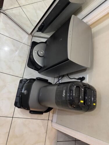 eufy Omni S1 Pro Robot Vacuum and Mop, 8000Pa Suction, Self-Emptying & Mop Washing, HydroJet Ozone Cleaning, Smart Obstacle Avoidance, All-in-One Station photo review