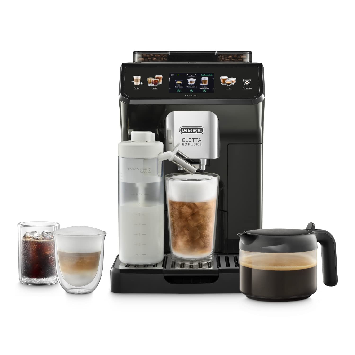De’Longhi Eletta Explore Cold Brew Coffee Machine – ECAM452.67.G - Image 2
