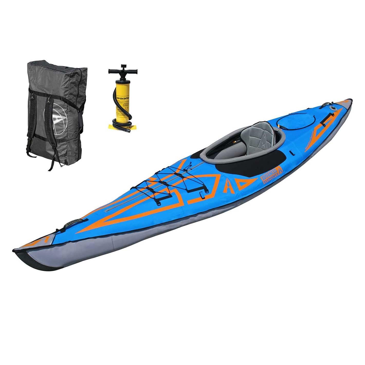 Advanced Elements AdvancedFrame® Expedition Elite 13′ Inflatable Kayak – Aluminum Rib-Frame & Drop-Stitch Floor - Image 2