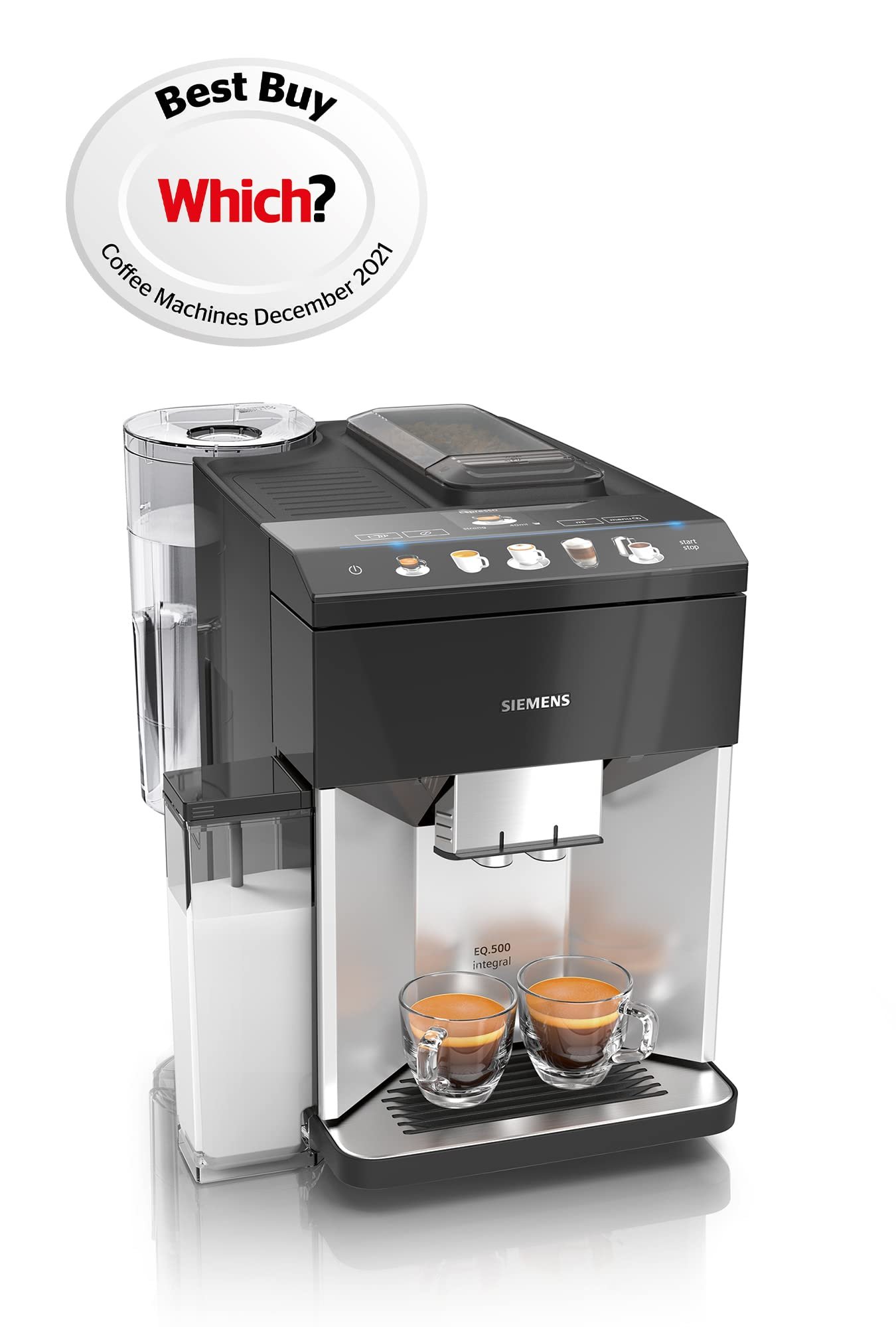 SIEMENS EQ500 Bean-to-Cup Coffee Machine – OneTouch & autoMilk Clean - Image 4
