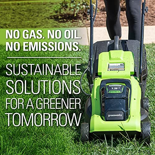 Greenworks 24V Brushless Cordless Push Lawn Mower – 13″ (33 cm) Deck, 4.0 Ah Battery & Charger Included - Image 53