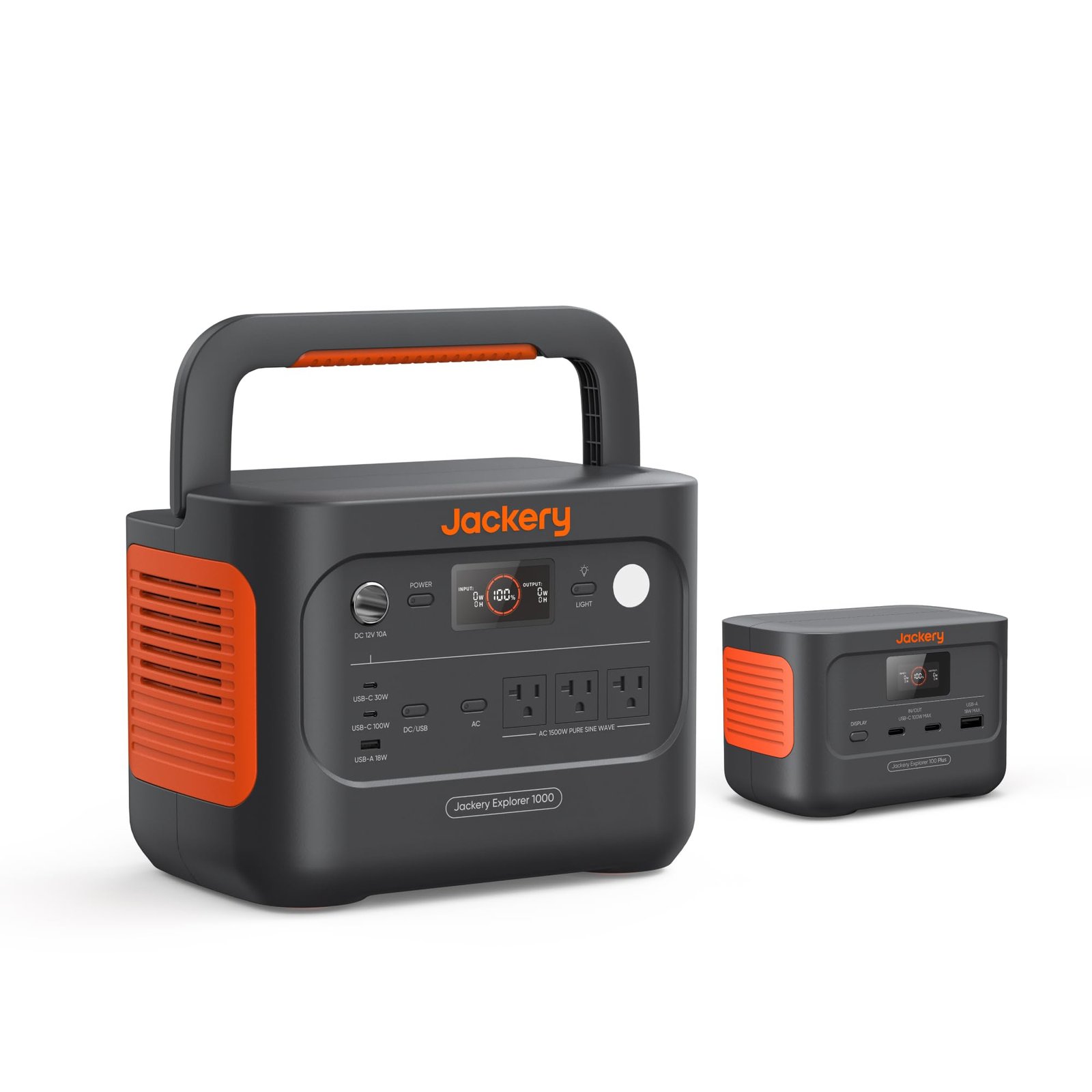 Jackery Explorer 1000 V2 Portable Power Station – 1070Wh LiFePO4 Solar Generator | 1500W AC & 100W USB-C Fast Charge for Camping & Emergency