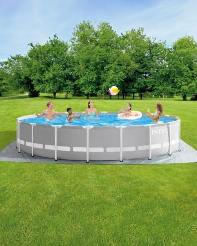 Intex 26701EH Prism Frame 10ft (3.05m) x 30in (76cm) Above Ground Pool Set – 1,185 Gallon (4,486L) Capacity with Filter Pump – Rust & Puncture Resistant, Quick Setup photo review