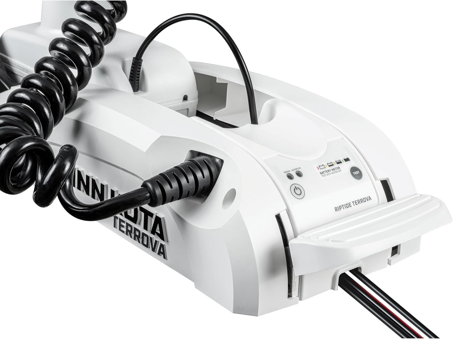 Minn Kota 1363786 Riptide Terrova 80 lb Thrust Bow-Mount Trolling Motor with Spot-Lock®, Wireless Remote, 60″ Shaft, Saltwater - Image 6