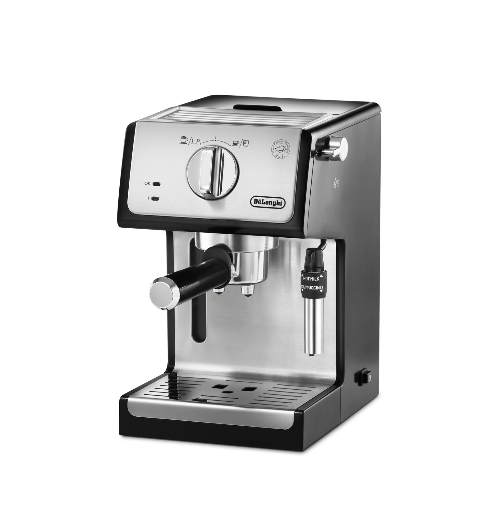 De’Longhi ECP35.31 Barista Pump Espresso Machine – Traditional Coffee & Cappuccino Maker with Adjustable Milk Frother, 1 L Water Tank (Black) - Image 17