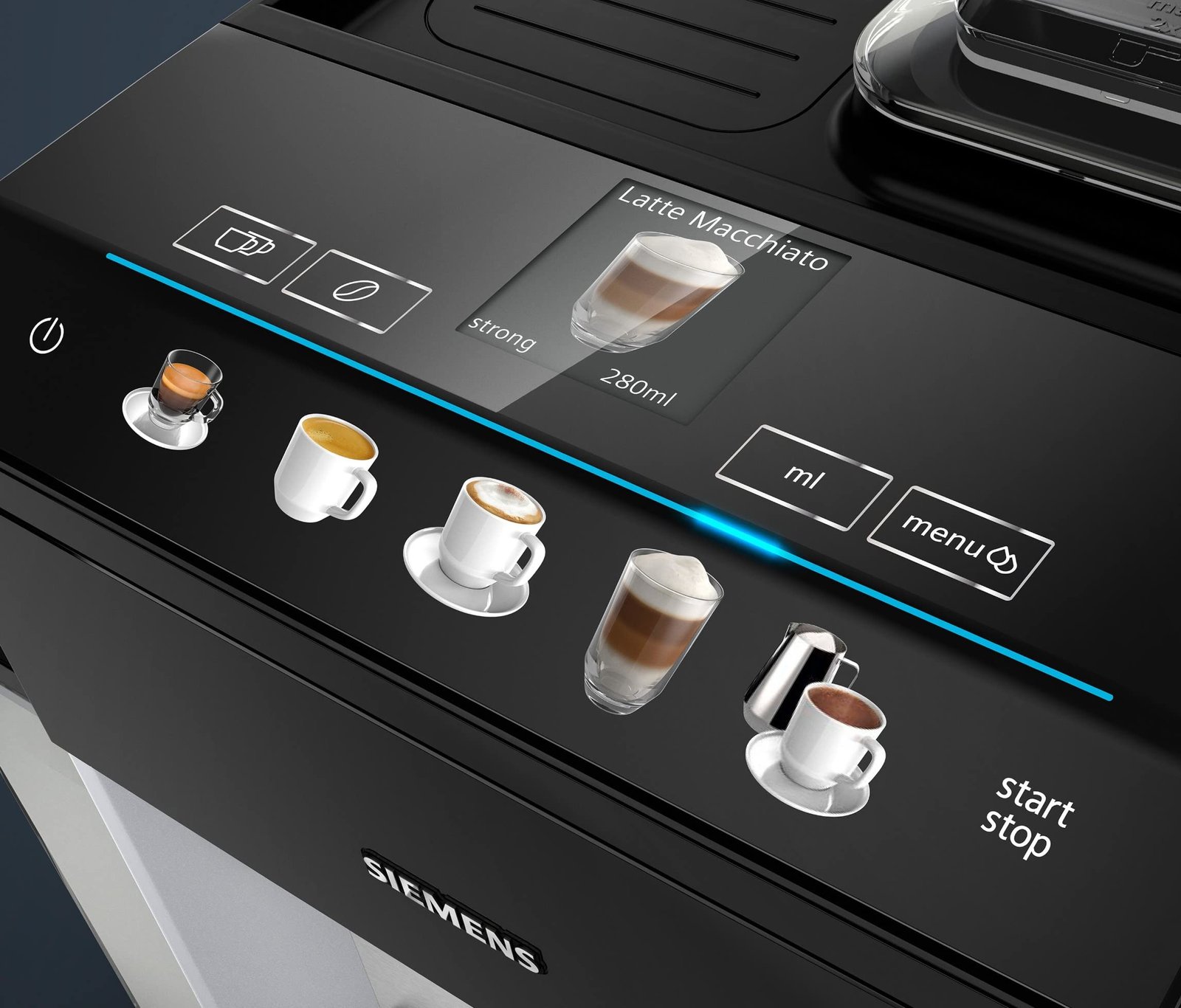 SIEMENS EQ500 Bean-to-Cup Coffee Machine – OneTouch & autoMilk Clean - Image 5