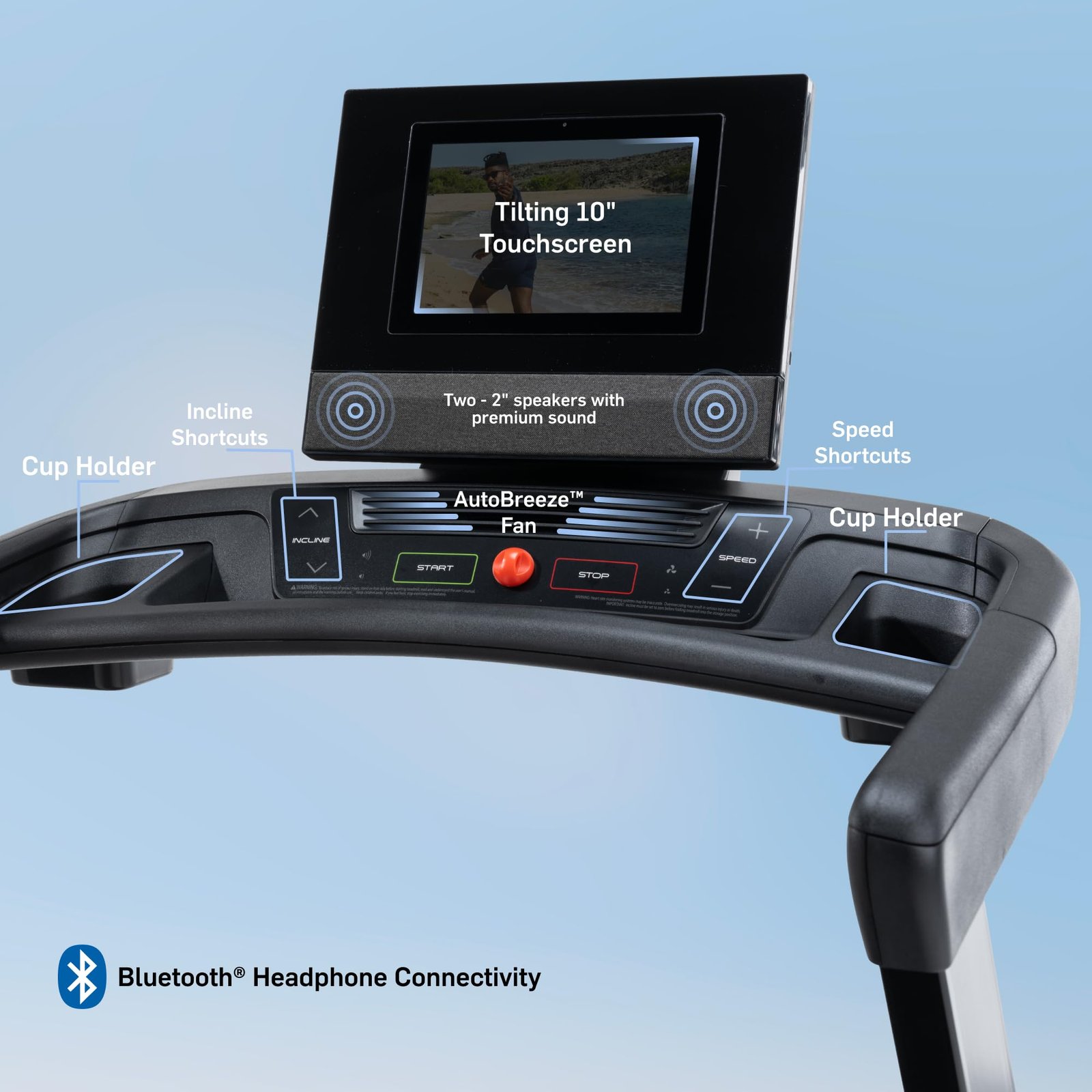 NordicTrack T 6.5 S Smart Treadmill – iFIT-Powered Personal Trainer, 0–10 MPH, 10% Incline, FlexSelect Cushioning (Black) - Image 51