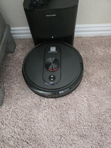 Eitton BL--20 Robot Vacuum and Mop Combo – 5000Pa Suction, LiDAR Navigation, No-Go Zones, Smart Mapping, App/Alexa Control, Self-Charging, Ideal for Pet Hair, Hard Floors & Carpet photo review