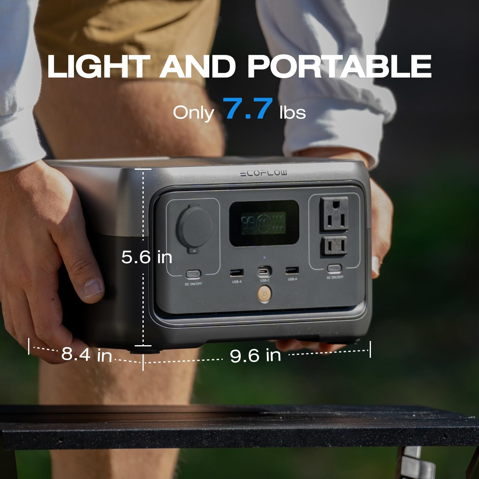 EF ECOFLOW RIVER 2 Portable Power Station – 256 Wh LiFePO₄ | 1-Hour Fast Charge & 2× Up to 600 W AC Outlets | Solar Generator for Camping, RV & Home Backup - Image 23