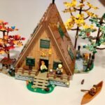 LEGO Ideas A-Frame Cabin 21338 – Collectible Display Set for Adults, Nature-Inspired Model with Minifigures and Animal Figures, Architecture Gift Idea photo review