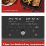 Instant Pot VersaZone Dual Air Fryer 8.5L – Double Basket with Divider, 8-in-1 Smart Cooking, Energy Saving, Easy Clean, Black Stainless Steel photo review