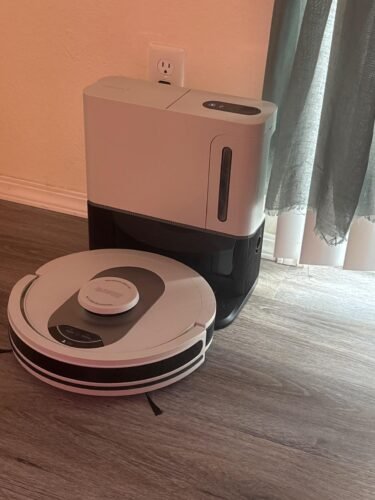 Shark AI Ultra Robot Vacuum – Self-Emptying, Smart Mapping, Matrix Clean, 60-Day XL Base, Pet Hair Pickup, Voice/App Control, LiDAR Navigation for Carpet & Hard Floors photo review