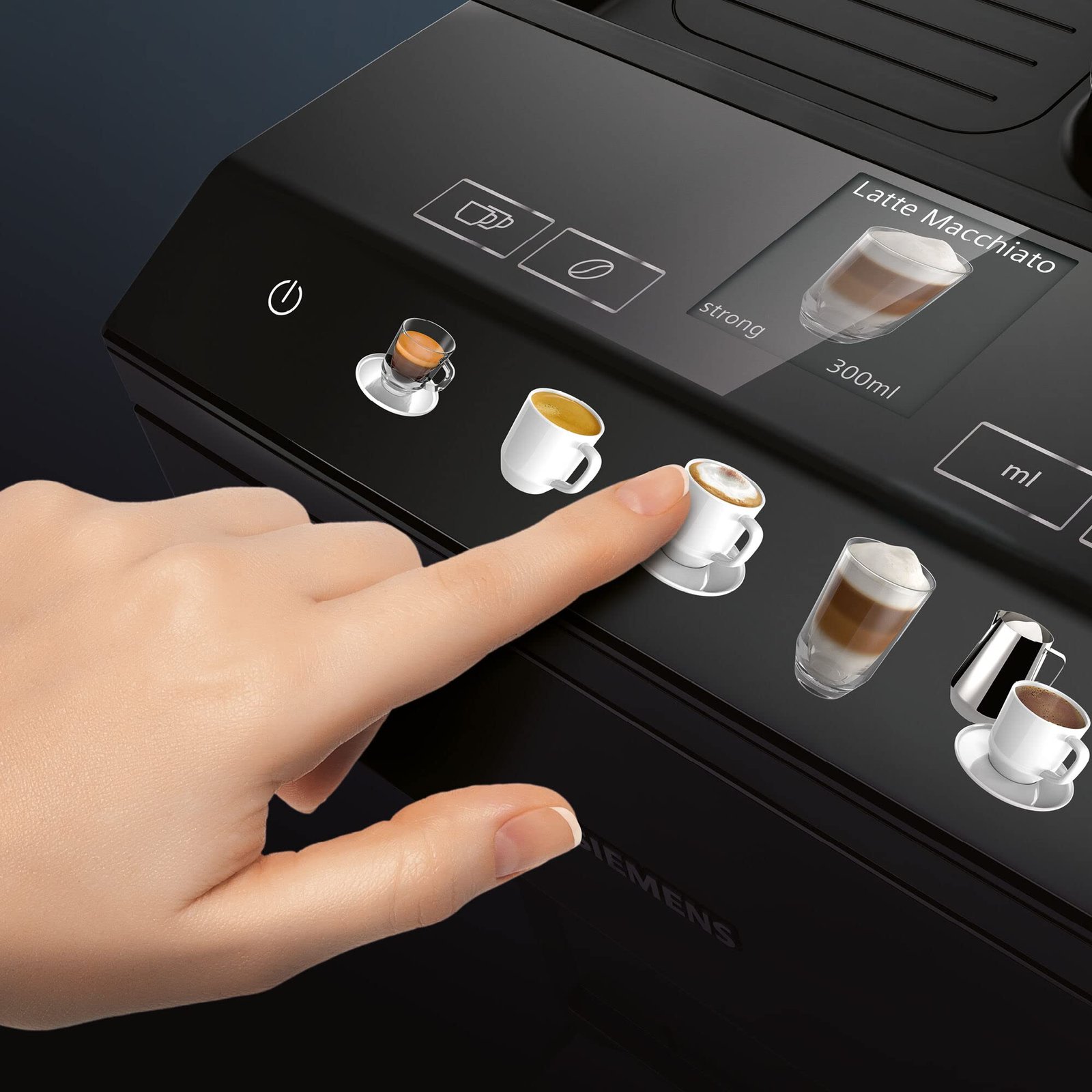 SIEMENS EQ500 Bean-to-Cup Coffee Machine – OneTouch & autoMilk Clean - Image 6