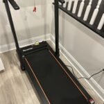 Hccsport 3-in-1 Under Desk Treadmill with Incline & Removable Desk – 3.5 HP Foldable Walking Pad, 0.6–8 MPH, 42.5″×16.5″ Belt, Wristband Remote photo review