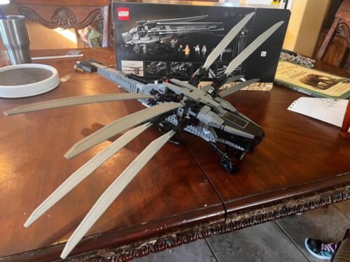 LEGO Icons Dune Atreides Royal Ornithopter 10327 Building Set for Adults, Collectible Sci-Fi Display Model with 8 Minifigures, Gift Idea for Dune Movie Fans photo review