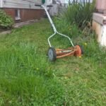 American Lawn Mower Company 14″ (35.6 cm) 4-Blade Manual Reel Mower – 5-Position Height, 20 lb (9.1 kg) photo review