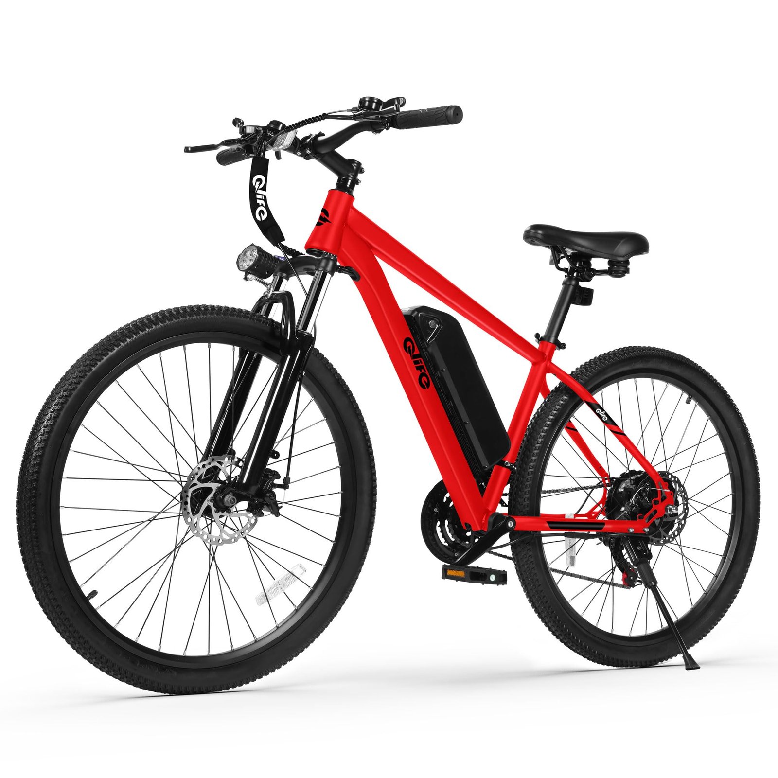 Racer Electric Bike for Adults - 21-Speed Mountain Lightweight Ebike with Peak 750W 22MPH Brushless Motor, 375Wh Removable Battery, 26X2.1 Tire Step Over E-MTB, Up to 40 Miles - Image 7