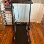 Hccsport 3-in-1 Under Desk Treadmill with Incline & Removable Desk – 3.5 HP Foldable Walking Pad, 0.6–8 MPH, 42.5″×16.5″ Belt, Wristband Remote photo review