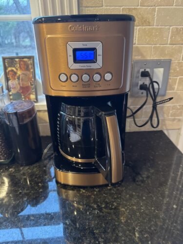 Cuisinart DCC-3200P1 14-Cup Programmable Coffee Maker – Stainless Steel Drip Machine with Brew Strength Control, Glass Carafe, 1–4 Cup Setting & Auto Shut-Off photo review