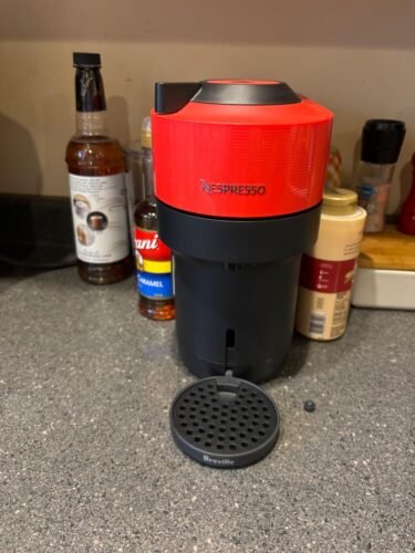 Nespresso Vertuo Pop+ Coffee & Espresso Maker by Breville – Coconut White | 5 Brew Sizes, 0.74L Removable Tank, Compact & Sustainable Design photo review