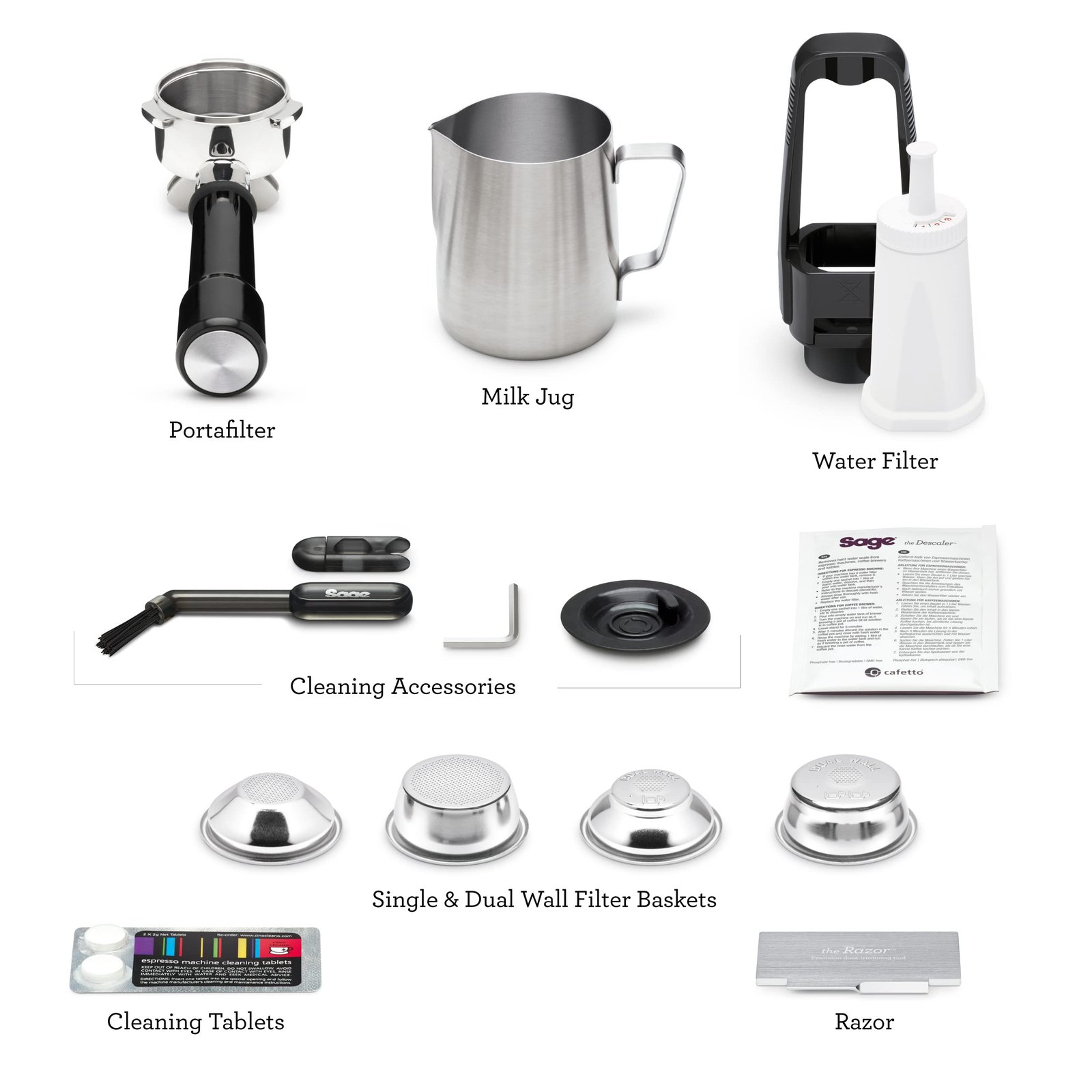 Sage Barista Express Impress – Bean-to-Cup Espresso Machine with 25-Setting Grinder & Milk Frother, Brushed Stainless Steel - Image 8