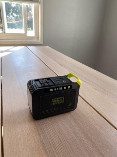 MARBERO M82 Portable Power Station – 88Wh/24000mAh Lithium Battery | 80W AC Output | Solar Rechargeable Backup Power Bank for Camping, Emergency, RV & Outdoor Use photo review