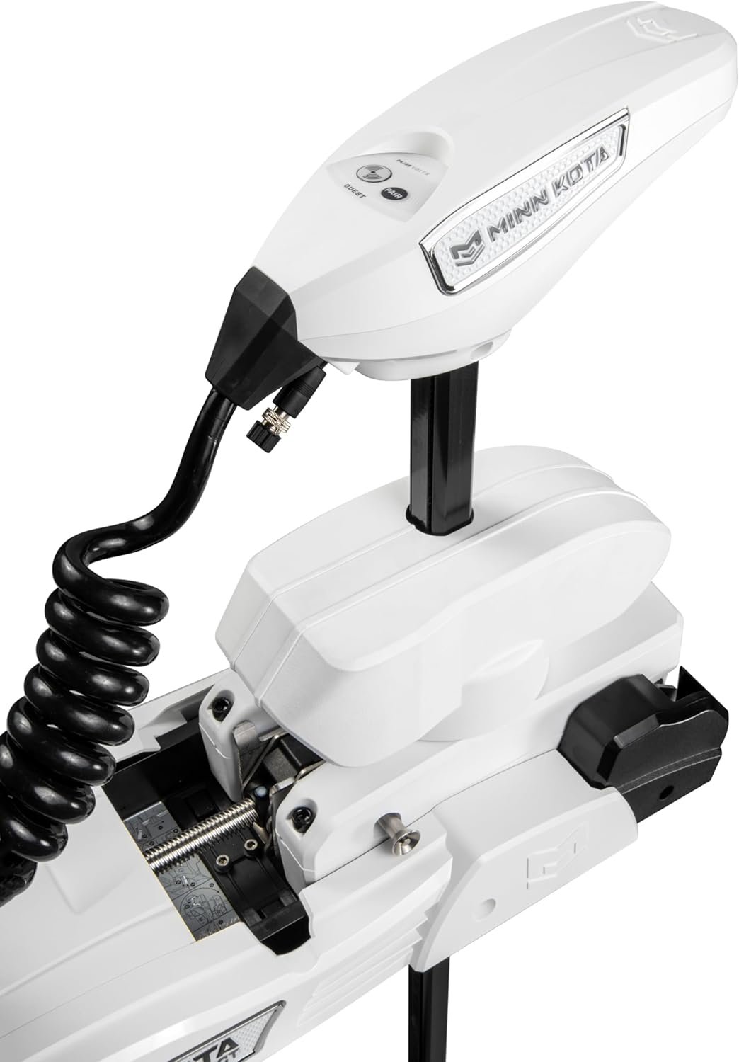 Minn Kota 1358562 Riptide Instinct Quest 90/115 lb Thrust Brushless Bow-Mount Trolling Motor with Spot-Lock®, 87″ Shaft, Wireless Remote, White - Image 5