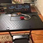 Hccsport 3-in-1 Under Desk Treadmill with Incline & Removable Desk – 3.5 HP Foldable Walking Pad, 0.6–8 MPH, 42.5″×16.5″ Belt, Wristband Remote photo review
