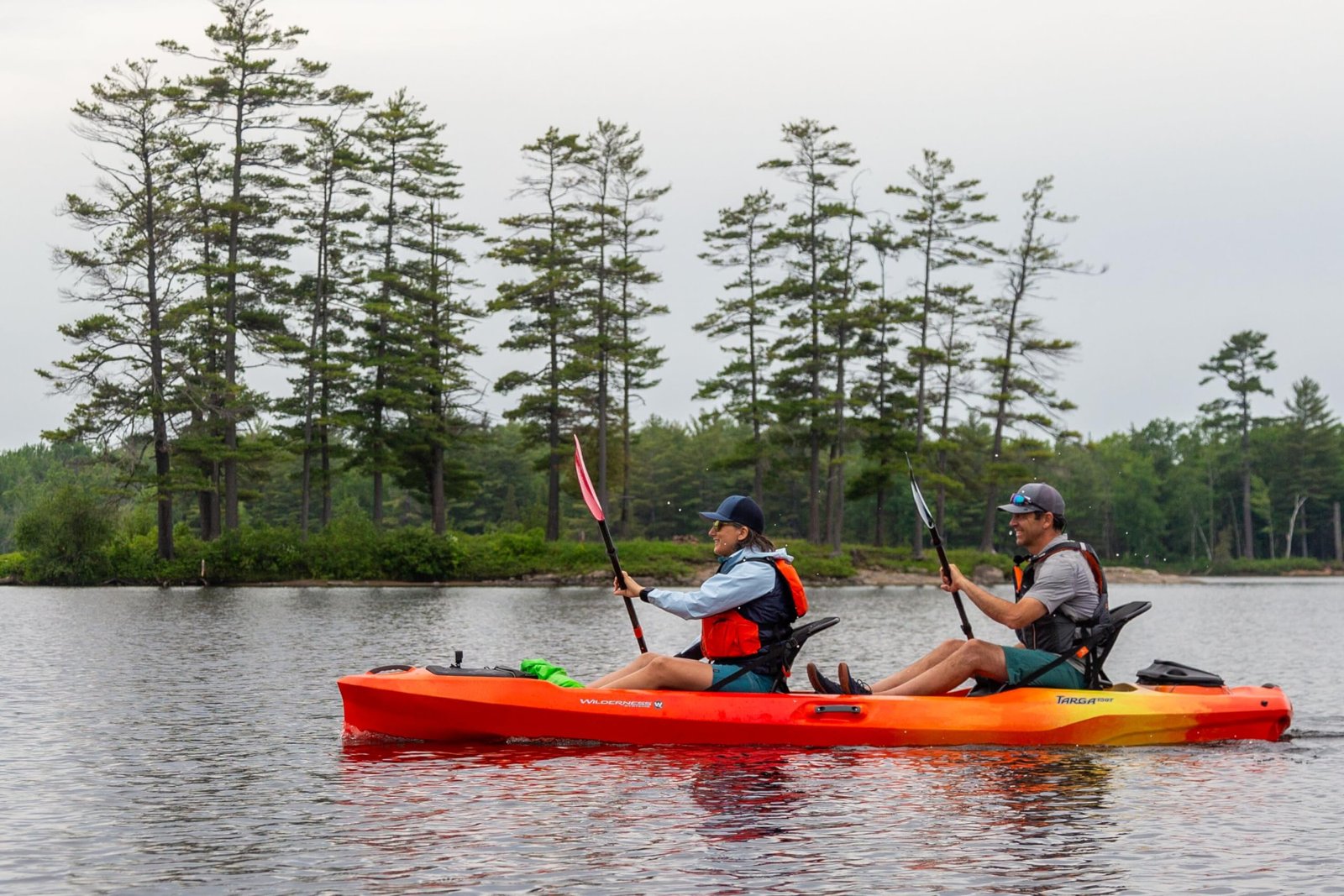 Wilderness Systems Pamlico 135T 13′6″ Sit-Inside Tandem Kayak – Convertible to Solo, Phase 3 AirPro Seats & Rear Dry Hatch - Image 14