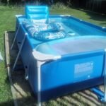 Intex 9.8ft x 6.6ft x 29.5in (300cm x 201cm x 75cm) Rectangular Above Ground Pool with Metal Frame & Flow Control Valve – Easy Setup Family Backyard Pool – 4,500L Capacity – Blue photo review