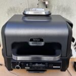 Ninja Woodfire Pro XL OG850 Electric Outdoor Grill and Smoker – 4-in-1 Portable BBQ with Built-In Thermometer, Air Fry, Bake, and Real Woodfire Flavor – Stainless Steel, 22-Inch, Dark Grey photo review