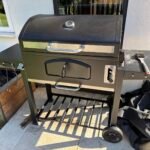 VonHaus XL Charcoal BBQ Grill & Smoker – Portable Barbecue with Warming Rack, Side Shelves, Wheels, Temperature Gauge – Outdoor Cooking for Meat, Fish & Veg photo review