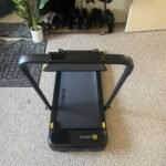 UREVO Smart 2-in-1 Folding Treadmill – 1–10 km/h, 120 kg Capacity, Safety Handle & Dual LED Displays, Remote & App Control, Compact 130×57×12 cm photo review