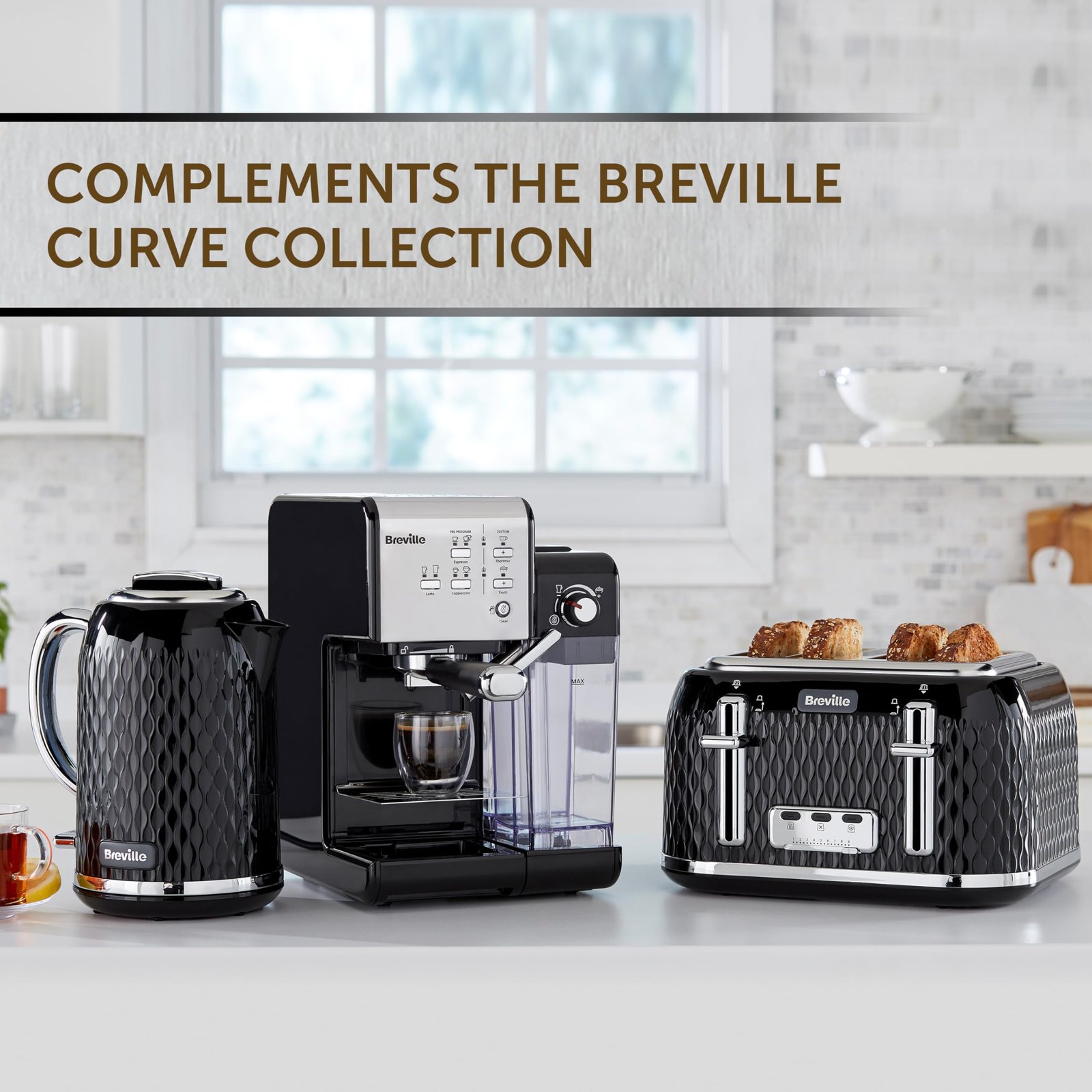 Breville One-Touch CoffeeHouse Espresso, Cappuccino & Latte Maker – VCF107 - Image 12