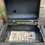 CosmoGrill Outdoor XL Charcoal Smoker BBQ Grill – Adjustable Charcoal Pan, Built-in Thermometer, 2 Side Tables, Chimney & Wheels – Portable Garden Barbecue Smoker photo review