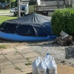 Intex 28167EH Easy Set Inflatable Pool Set – 15ft (4.57m) x 48in (122cm) Round Above Ground Pool with 1,000 GPH Pump, Ladder, Cover & Ground Cloth – 3,736 Gallon (14,141L) Capacity – 3-Ply PVC photo review