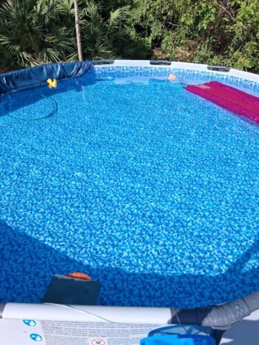 Bestway Steel Pro MAX 12ft (3.66m) x 30in (76cm) Round Above Ground Swimming Pool Set with Filter Pump – 6,473L Capacity – Durable Metal Frame Family Outdoor Pool – Gray photo review