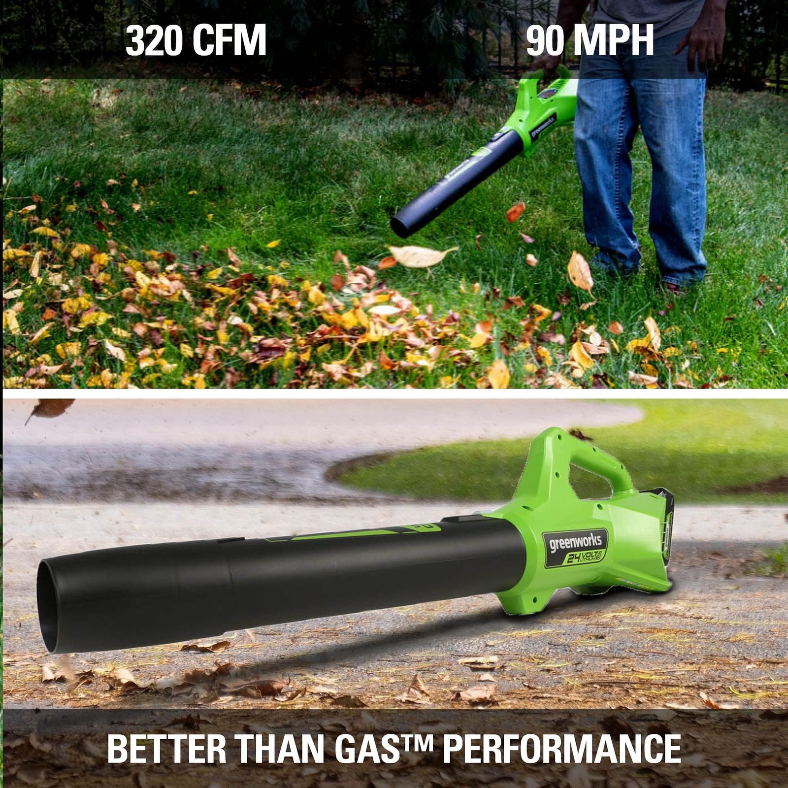 Greenworks 48V Brushless Cordless Push Lawn Mower – 17″ (43 cm) Deck, Dual 4.0 Ah Batteries & Rapid Charger, 45 Min Runtime - Image 96